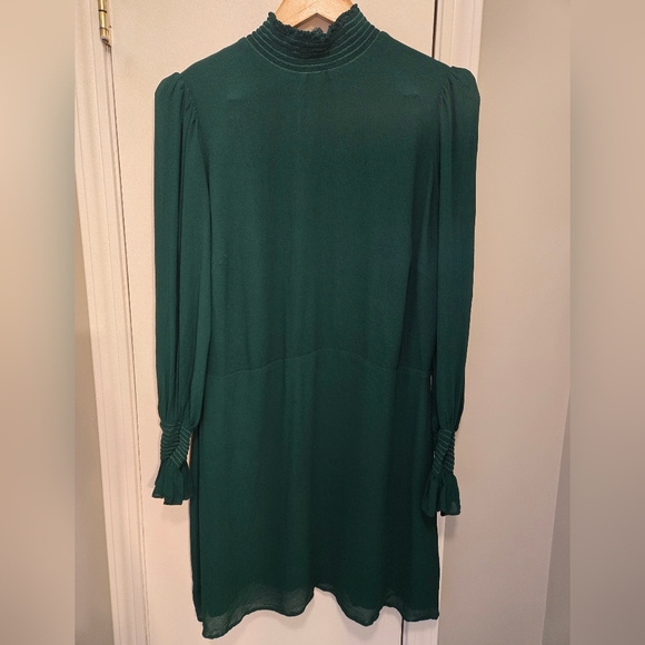 Reformation Archie Dress Size 18 Emerald Green - Picture 8 of 16